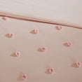 thumbnail image 4 of Home Essence Apartment Cotton Jacquard Pink 7-Piece Comforter Set, King/Cal King, 4 of 11