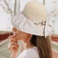 thumbnail image 6 of BAOSITY Adult Surf Bucket Hat Fishing Hat Fashionable Bike Hat Type for Biking Cycle Travel Women Beige, 6 of 8