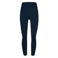 thumbnail image 4 of Puntoco Pants for women High Waisted Leggings for Women Tummy Soft Yoga Pants Womens Gym Workout Running Leggings Navy XXL, 4 of 4