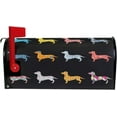 thumbnail image 2 of Decorative Dogs Dachshund Magnetic Mailbox Cover MailWraps Garden Yard Home Decor for Outside Standard Size-18"x 20.8", 2 of 5