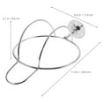 thumbnail image 5 of GETAJGHSD Hat Display Stand Carbon Steel Wall Mounting Hat Storage For Home And Shop 1Pack, 5 of 8