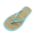 thumbnail image 1 of Comfortable Women Flip Flops Flip Flops Womens Fuzzy Flip Flop Slippers for Women - Rattan Flat Sandals Flip Flop House Shoes for Women Tidewater Flip Flops for Women for Everyday Use, 1 of 4
