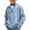 d8-fk0902 Sky Blue, variant on Baggy Shirts for Teens Boys 1/4 Zip Pullover Sweatshirt Waffle Knit Raglan Sleeve Hoodies 3-14T
