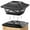 Black, variant on Solar Post Lights, Outdoor Pillar Lamps with 2 Color Modes, Waterproof for Fence, Garden, Patio, Gate Decoration