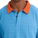 thumbnail image 5 of pstuiky camisetas de hombre, Camisa deportiva informal de manga corta con solapa y medio botón para hombre ropa de hombre l, 5 of 6