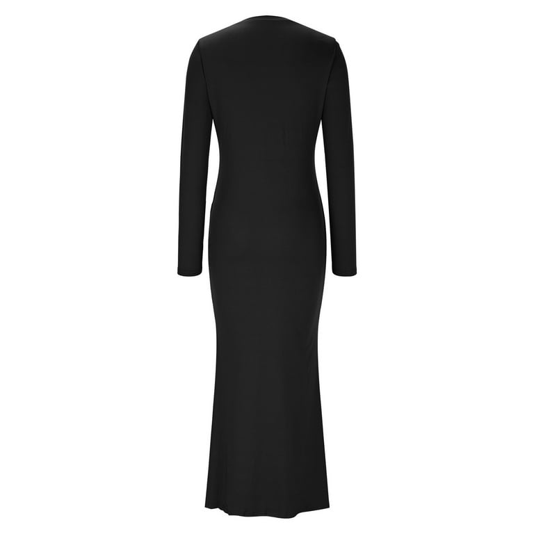 chinese dress ladies Long Sleeve Lace Maxi Dress