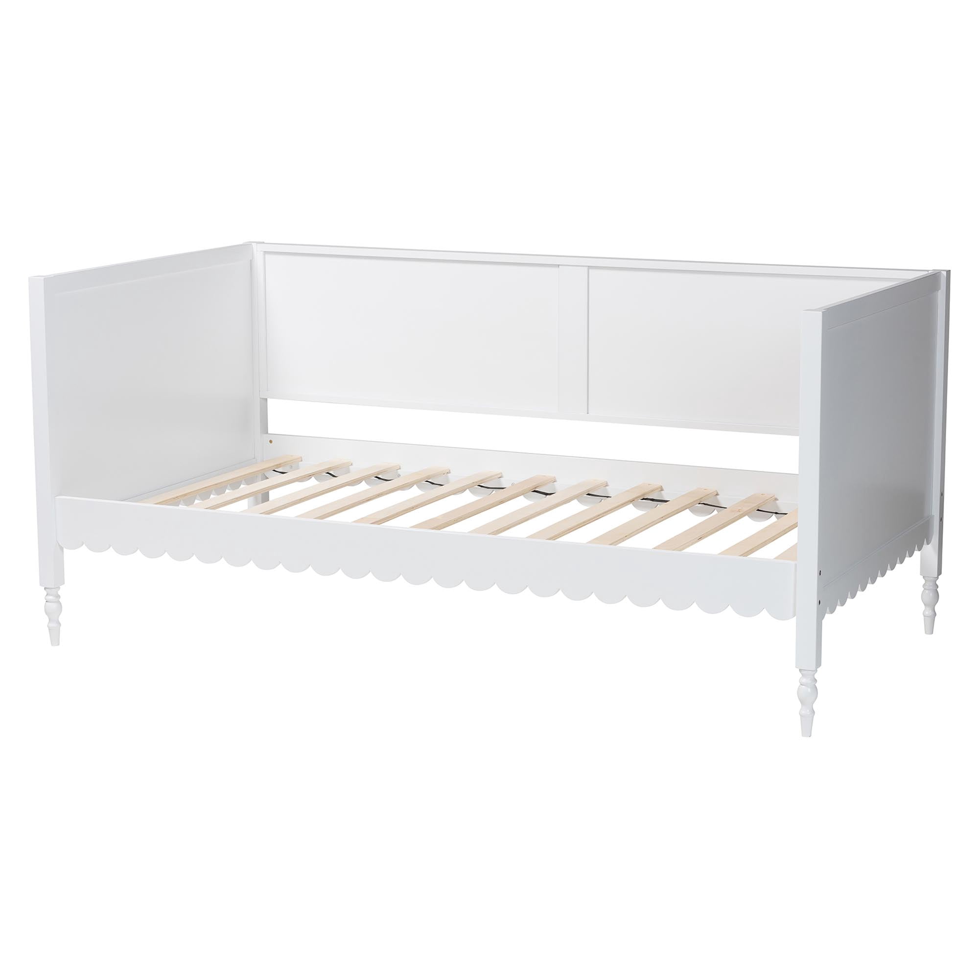 Baxton Studio Roni Modern Daybed, Twin, White