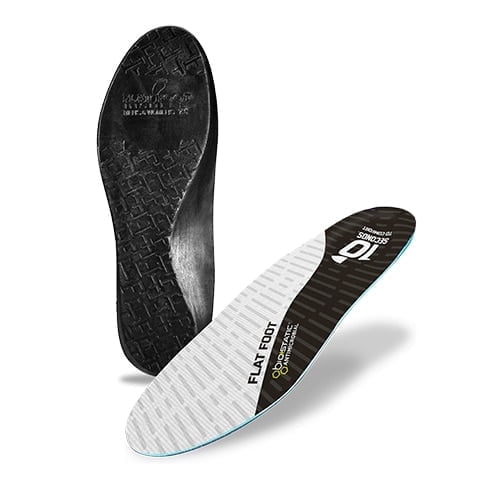 10 Seconds - Flat Foot Orthopedic Insole – Corrective Arch Support for Flat Feet, Biostatic Topper with Shock Absorbing Foam, Prevents Overpronation