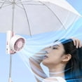 thumbnail image 4 of Weloille USB Foldable Portable Fan 1 Piece, with 1 USB Cable, Ultra Quiet 3 Speed Adjustable Cooling Fan, Lightweight Compact Storage Fan for Home Office Travel Camping Outdoor, 4 of 7