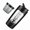 Black, variant on Electric Shaker with Powder Compartment 650ml Shaker Protein Shake Rechargeable