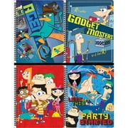 Disney Phineas and Ferb 1 Subject Notebook, 80 Sheets, Wide Ruled, Color Choice Will Vary