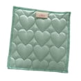 thumbnail image 4 of YWMJZEU Quilted Coaster Drink Coaster Home Decor Decorative Dining Mat for Glass Cup for Green, 4 of 9