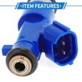 thumbnail image 4 of 1 Pc No.16600JF00A Fuel Injector for Nissan GT-R 3.8L 2009-2021 Car Engine Flow Match Fuel Nozzle, 4 of 7