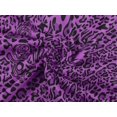 thumbnail image 6 of oneOone Rayon Purple Fabric Animal Skin Quilting Supplies Print Sewing Fabric By The Yard 56 Inch Wide-89U, 6 of 6
