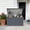 115Gal, variant on Waterproof Metal Outdoor Storage Box – 180 Gallon Deck Chest with Lockable Lid – UV Resistant – Great for Garden Tools, Patio Cushions, and Pillows – Spacious Outdoor Storage (180 Gallons)