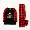 thumbnail image 4 of Jenny Family Christmas Pajamas, T-Rex Dinosaur Monster Print, Matching Set, Plus Size up to 6XL, 4 of 8