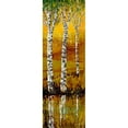 thumbnail image 3 of Borelli, Guido 9x18 Black Modern Framed Museum Art Print Titled - Betulle Chiare, 3 of 5