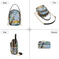 thumbnail image 3 of FORMRS Crossbody Bag for Women Quilted Travel Shoulder Cell Phone Purse with Chain Strap Handbag, Colorful Leaves, 3 of 7