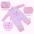 thumbnail image 3 of Set de ropa y juego para muñecas Reborn BABESIDE, 11 unidades, color rosa, 3 of 7