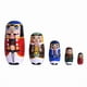thumbnail image 1 of Matrioska de madera rusa para Navidad, cascanueces, muñecas rusas, juego de juguetes, artesanía hecha a mano, 1 of 5
