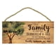 thumbnail image 2 of XWSHYW Adornos Colgantes Listado de Regalos de Madera Estilo Carta de Bienvenida Listado de Decoración Navideña, 2 of 6