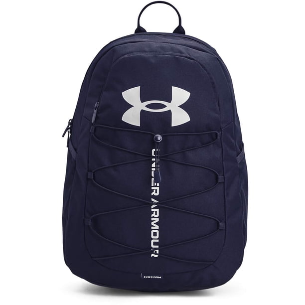 Mochila Under Armour Hustle Sport para adultos, unisex, 26 L, azul marino