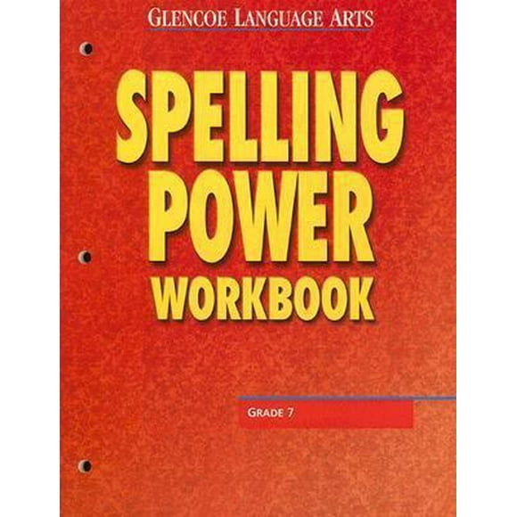 Pre-Owned Spelling Power, Grade 7 (Paperback) 0078262402 9780078262401
