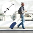thumbnail image 2 of 1Pc Suitcase Telescopic Handle Suitcase Pull Rod Trolley Luggage Accessory, 2 of 9