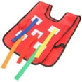 thumbnail image 4 of EeaseCA 1 set of Interactive Game Toys Tail Game Kids Chasing Game Vest With Ribbon, 4 of 7