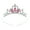 Silver pink diamond, variant on FENOHREFE Queen Crowns Blingbling Headband Heart Headwear Glistening Photo Props Halloween Party Headwear Cosplay Accessories