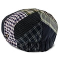 thumbnail image 3 of Patchwork - Walrus Hats Navy Plaid Patchwork Polyester Kids Ivy Cap (Toddler, Boys, Youth), 3 of 3