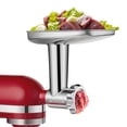 thumbnail image 3 of Stainless Steel Meat Grinder Attachment for KitchenAid Stand Mixer, Food Grinder attachment with 4 Grinding Plates, 3 Sausage Stuffer Tubes, 2 Grindi, 3 of 8