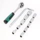 thumbnail image 5 of tool for car 13pcs 1/4 Inch Ratchet Socket Wrench Set Drive Socket Set Reparación, 5 of 9