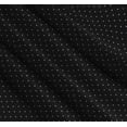 thumbnail image 3 of Soimoi Black Cotton Voile Fabric White Star Printed Fabric 1 Yard 42 Inch Wide, 3 of 7