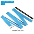 thumbnail image 2 of Tennis Badminton Racket Overgrip Anti Skid Sweatband Racquet Grip with Raised Ridges, Blue 5 Pack, 2 of 6
