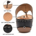 thumbnail image 4 of EIMELI Womens Wedge Sandals with Arch Support Shoes Summer Massage Function Casual Sandals, 4 of 7