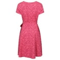 thumbnail image 2 of Mountain Warehouse Womens Santorini Flower Jersey Wrap Dress, 2 of 4