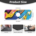 thumbnail image 2 of Sikiie Abstract Color Splash Splash Guard for Sink Faucet-1 PC Super Absorbent Fast Drying Mat Sink Gadgets-Splash Guard for Kitchen, Sink Mat, 2 of 7