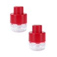 thumbnail image 1 of Oleegame 2PC Potato Fry Cutter Portable Cherry Core Remover With 7 Individual Holes Multi Function Cherries Seed Remover Tool Quick Release Multi Cherry Pitter For Kitchen Red, 1 of 9