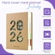 thumbnail image 4 of Planificador De Papel Planificador 2026 con notas de fecha, tamaño A5, versión en inglés y chino, marrón (1 unidad) JASKFLY, 4 of 7
