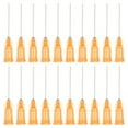 thumbnail image 1 of Agujas de dispensación de 23Ga, 52PCS, agujas de dispensación de punta roma de 1 pulgada con jeringas de bloqueo Luer para rellenar tintas líquidas, adhesivos, aceites, Naranja, 1 of 7