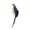 12, variant on Realistic Parrot Artificial Bird, Feather Craft Figurine, Lifelike Simulated Bird Decor for Garden Patio Balcony Tree Lawn Outdoor Landscape