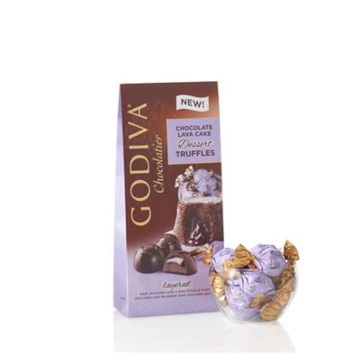 Chocolate Lava Cake Truffles, Wrapped, Set of 36 by