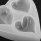 thumbnail image 3 of WEUVEB 2Ud De Corazones De Silicona Para Epoxi Y Manualidades Con Resistencia A Altas Temperaturas, 3 of 8