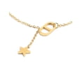thumbnail image 2 of Pulsera de oro laminado de estrella con clip, 2 of 6