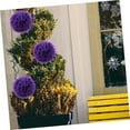 thumbnail image 5 of Artificial Boxwood Topiary Ball Decorative Balls Green Grass Plant Ball Spheres for Wedding Home Front Patio Planter Deck Garden,45cm, 5 of 8