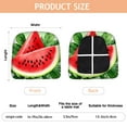 thumbnail image 3 of Summer Watermelon Seat Covers for Dining Room Chairs Set Of 4,Stretch Printed Washable Chair Seat Cover with Elastic Ties and Button,Removable Waterproof Couch Cushion Covers, 3 of 6