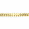 thumbnail image 2 of 10k Yellow Gold 5.75mm Flat Beveled Curb Chain, 2 of 5