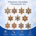 thumbnail image 6 of Christmas DIY Pearl Diamond Ornaments, Art Kit For Adults, Glossy Pearl Acrylic Hanging Decor For Christmas Tree Holiday Decor, 6 of 6