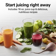 Hamilton Beach Big Mouth Pro Juicer Machine for Fruits and Vegetables with Extra Large Chute, Extractor de Jugos, Gray